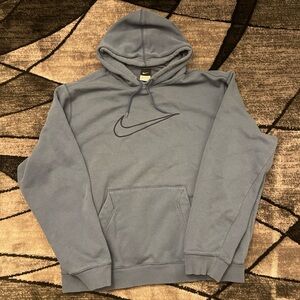 Nike Men's Slate Blue Hoodie